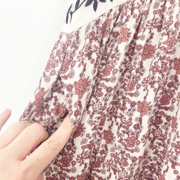 Kate Quinn Girls Summer Spring Boho Bamboo Ditsy Floral Halter Dress Size 3T - Picture 5 of 8